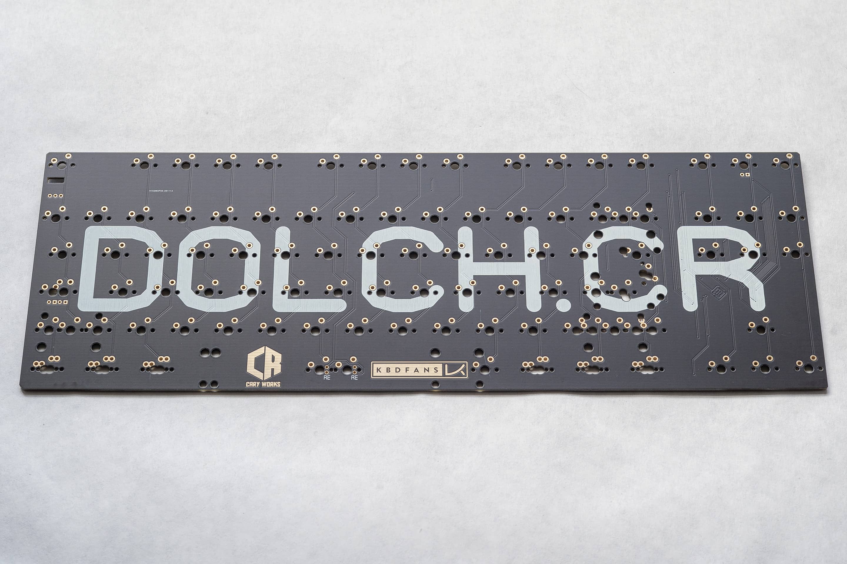 Front of the Epoch solder PCB